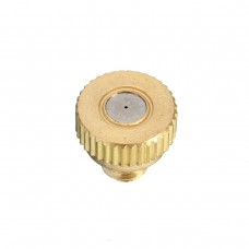 Brass Misting Nozzles For Watering Cooling Irrigation System 0.3 mm   